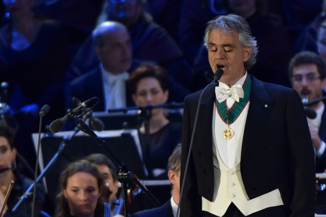 Andrea Bocelli in Indianapolis: Tenor and kids talk new music, family