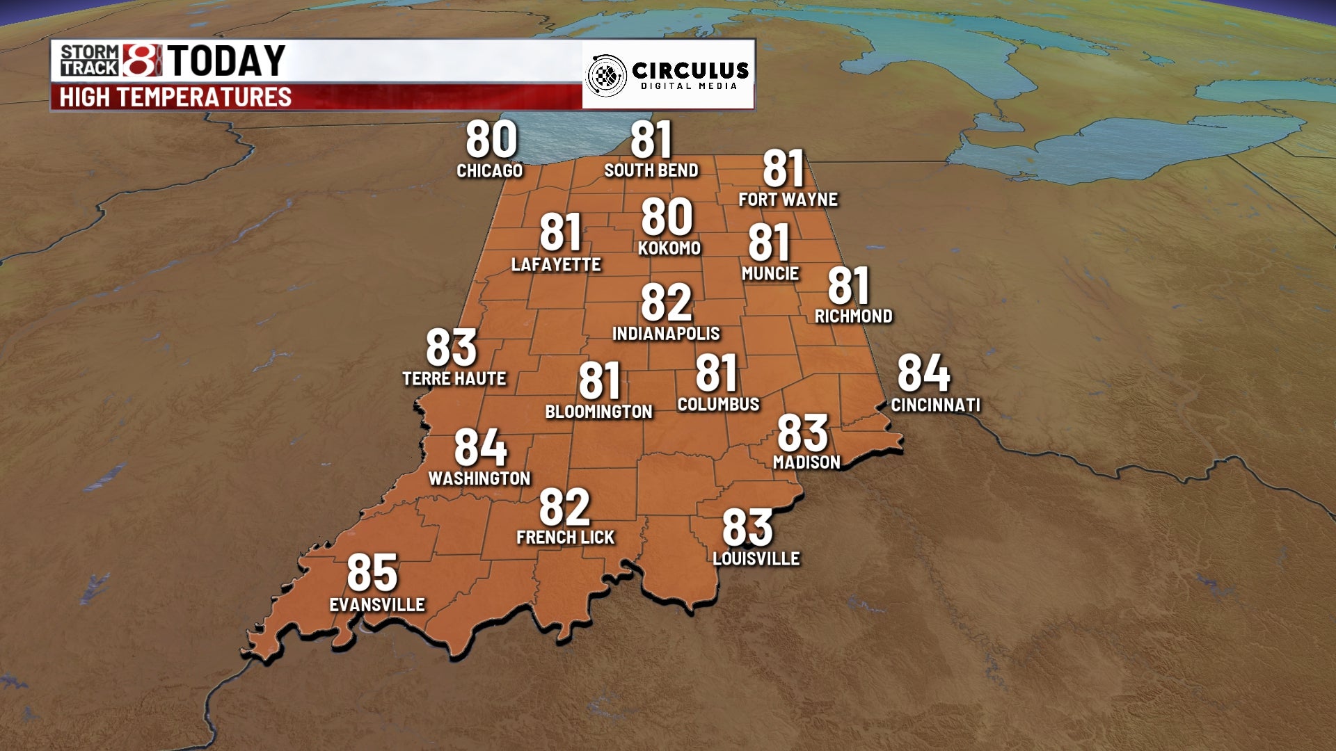 Weather forecasts for Indiana college football games, Week 2 of 2023 -  WISH-TV, Indianapolis News, Indiana Weather