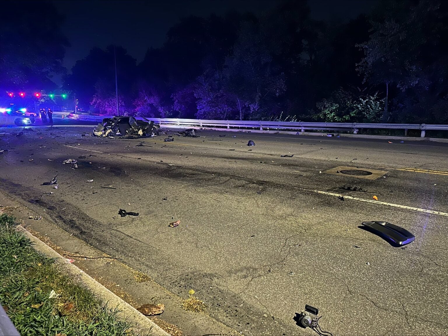 Driver Killed, Car Destroyed, In Crash On Fall Creek Parkway ...