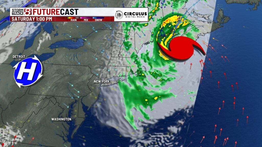 Tropical Storm Ophelia to bring impacts to many college football and NFL  games this weekend - WISH-TV, Indianapolis News, Indiana Weather