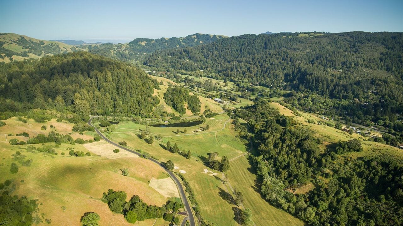 California's San Geronimo golf course was acquired by Trust for Public Land in 2018. (Photo by Trust for Public Land via CNN)