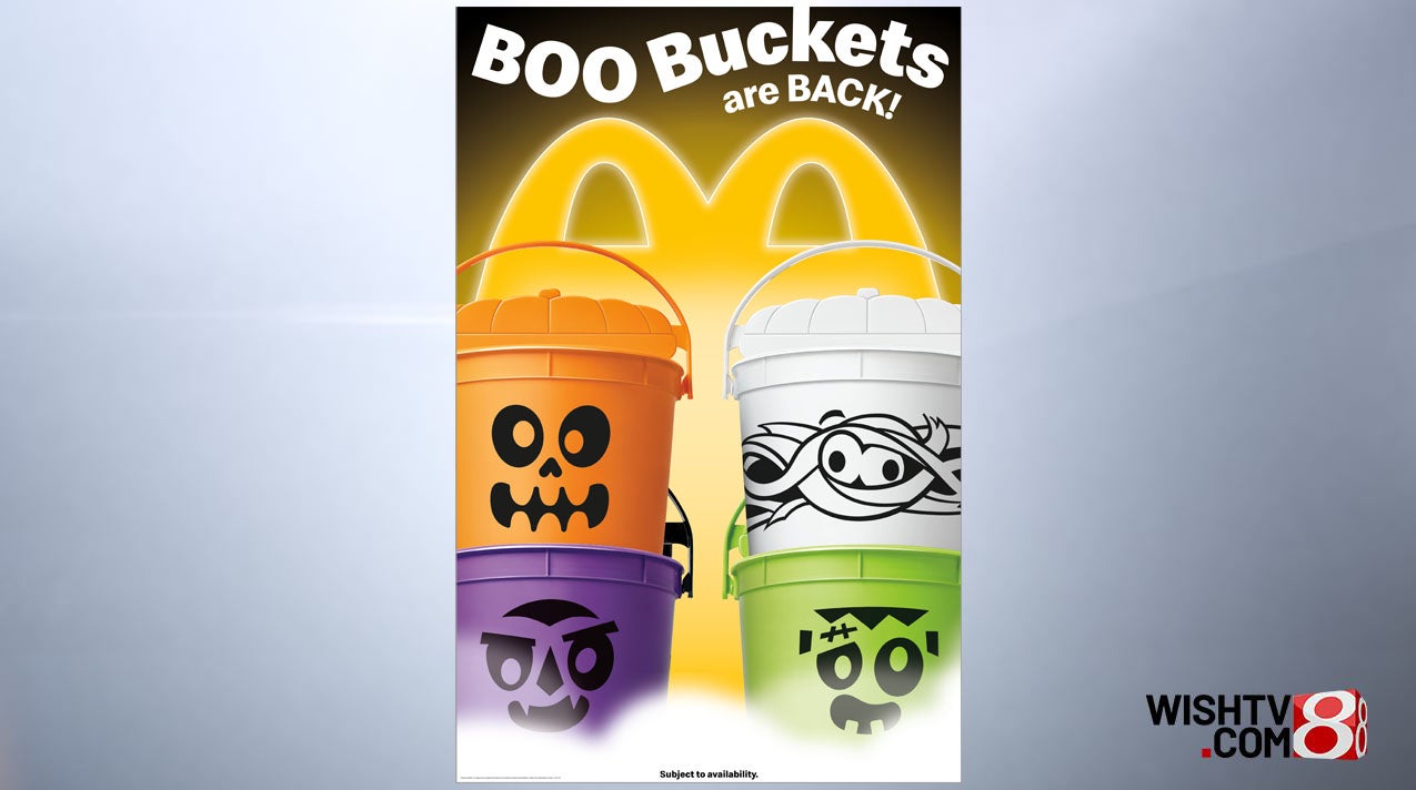 McDonald's brings back Boo Buckets for 2023 Indianapolis News