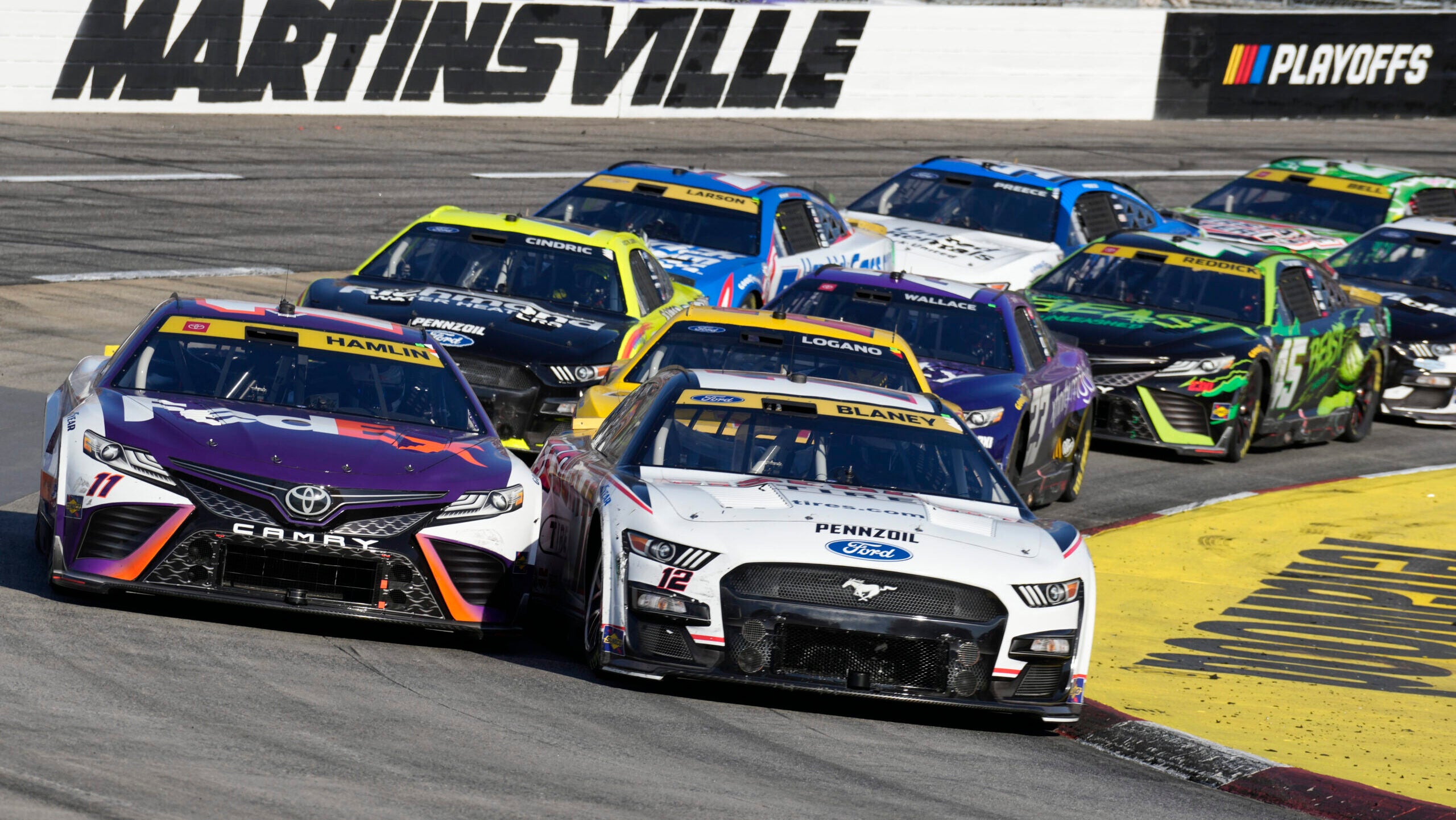 Blaney wins Martinsville