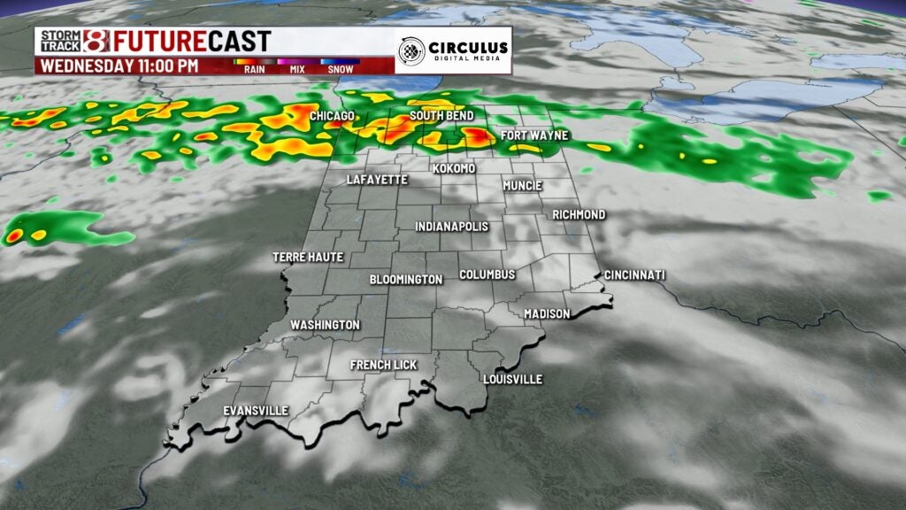 Cold Mornings, Warmup, And Rain Chances In Week Ahead - Indianapolis ...