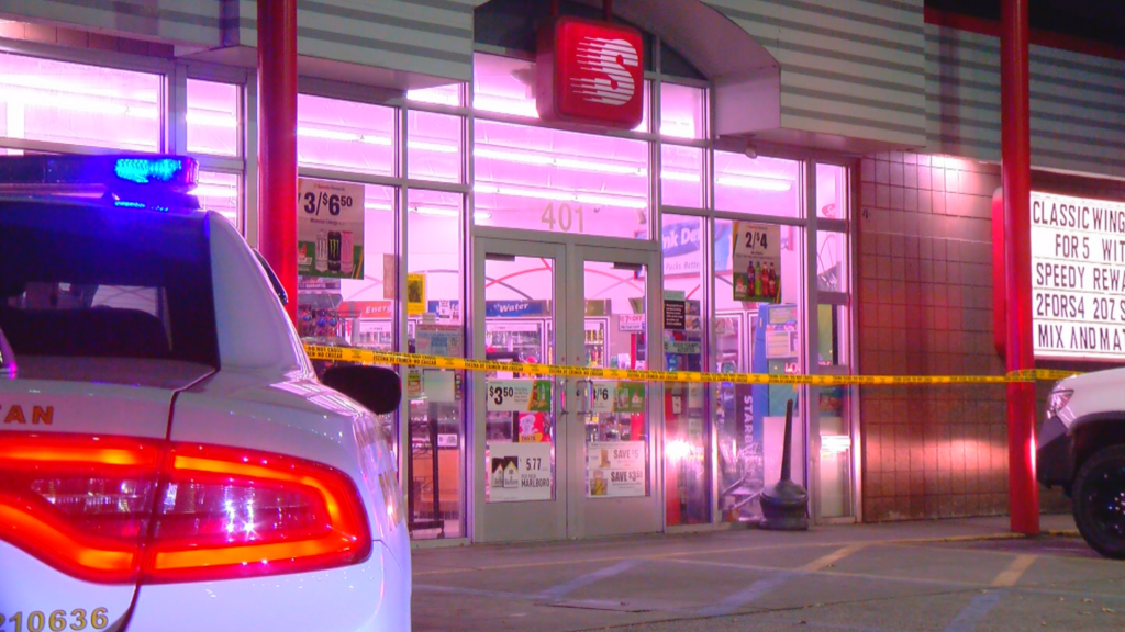Fight over hatchet at downtown Indy gas station leaves 2 injured
