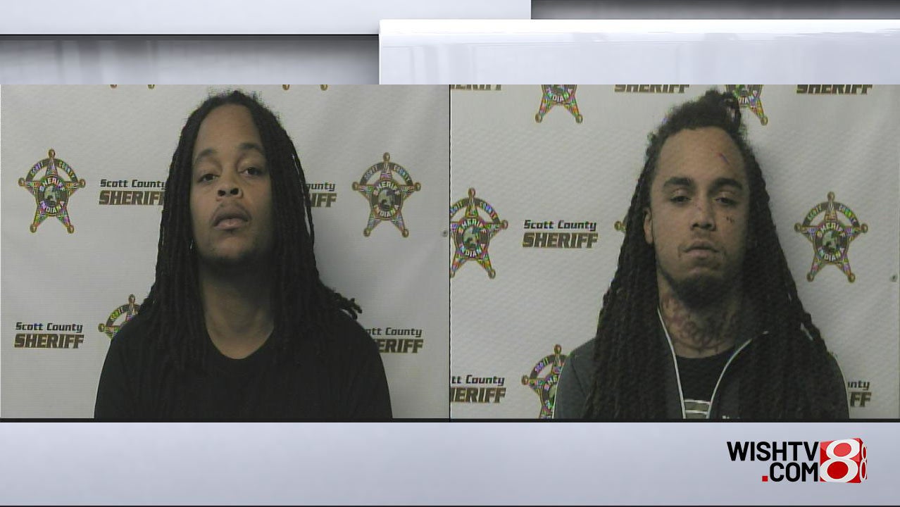 From left to right: Frederick Lewis, Christopher Johnson (Photo Provided/ Indiana Metropolitan Police Department)