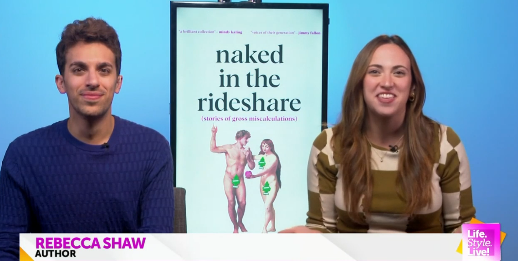 Rebecca Shaw And Ben Kronengold Introduce Their New Book Naked In The Rideshare Indianapolis