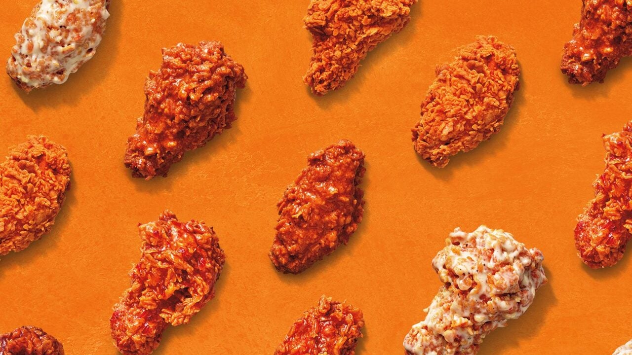 Popeyes wants to recapture some of the magic from its chicken sandwich debut with a new line of wings. Starting Wednesday, customers will be able to get Honey BBQ wings, Roasted Garlic Parmesan wings and Signature Hot wings at Popeyes locations across the country. (Photo by Popeyes)