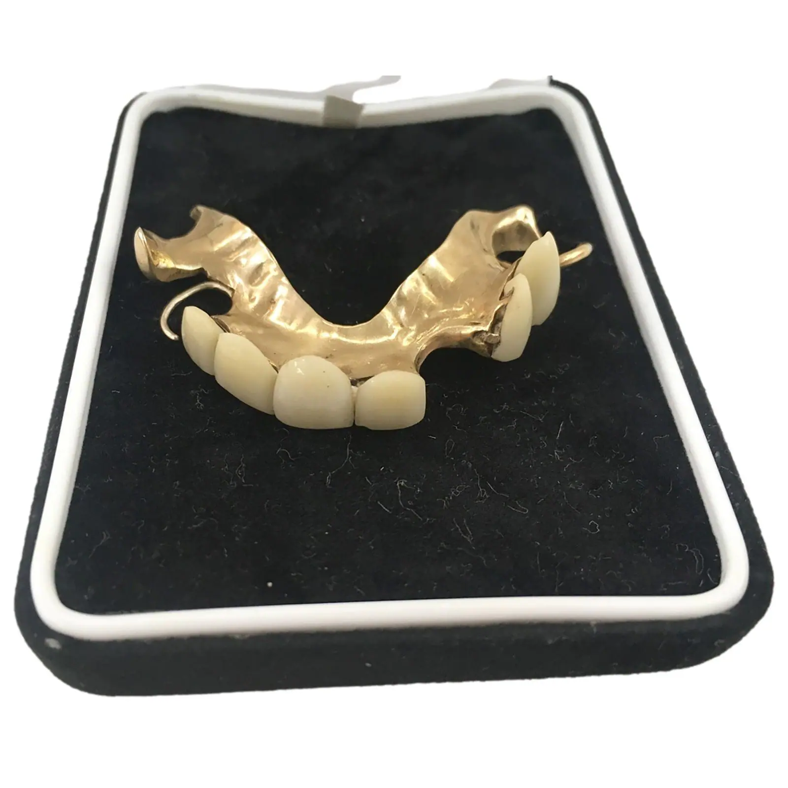 Winston Churchill always wore a set of false teeth. (Photo Provided/ The Cotswold Auction Company)