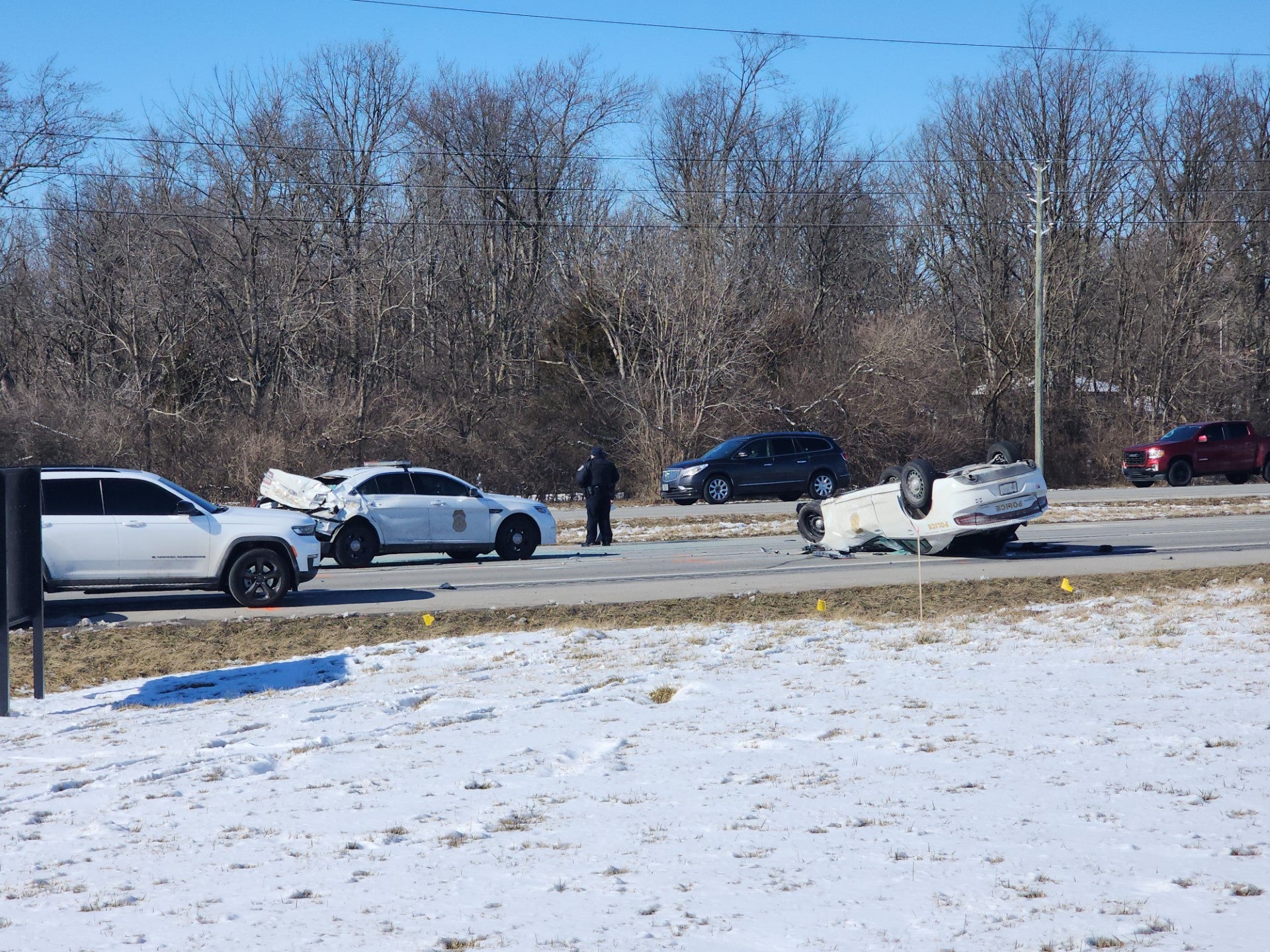 IMPD: Officer Responding Well To Treatment After Crash - Indianapolis ...