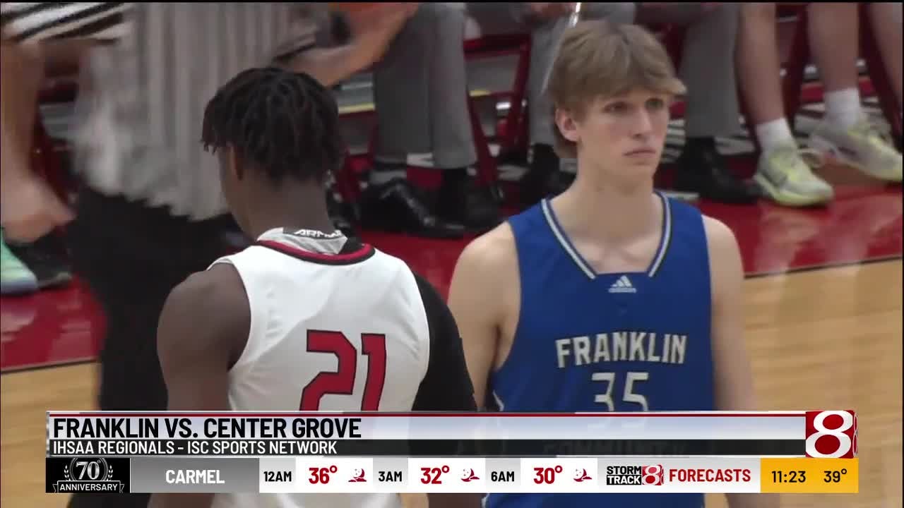 Highlights: Franklin Vs. Center Grove - March 9, 2024 - WISH-TV