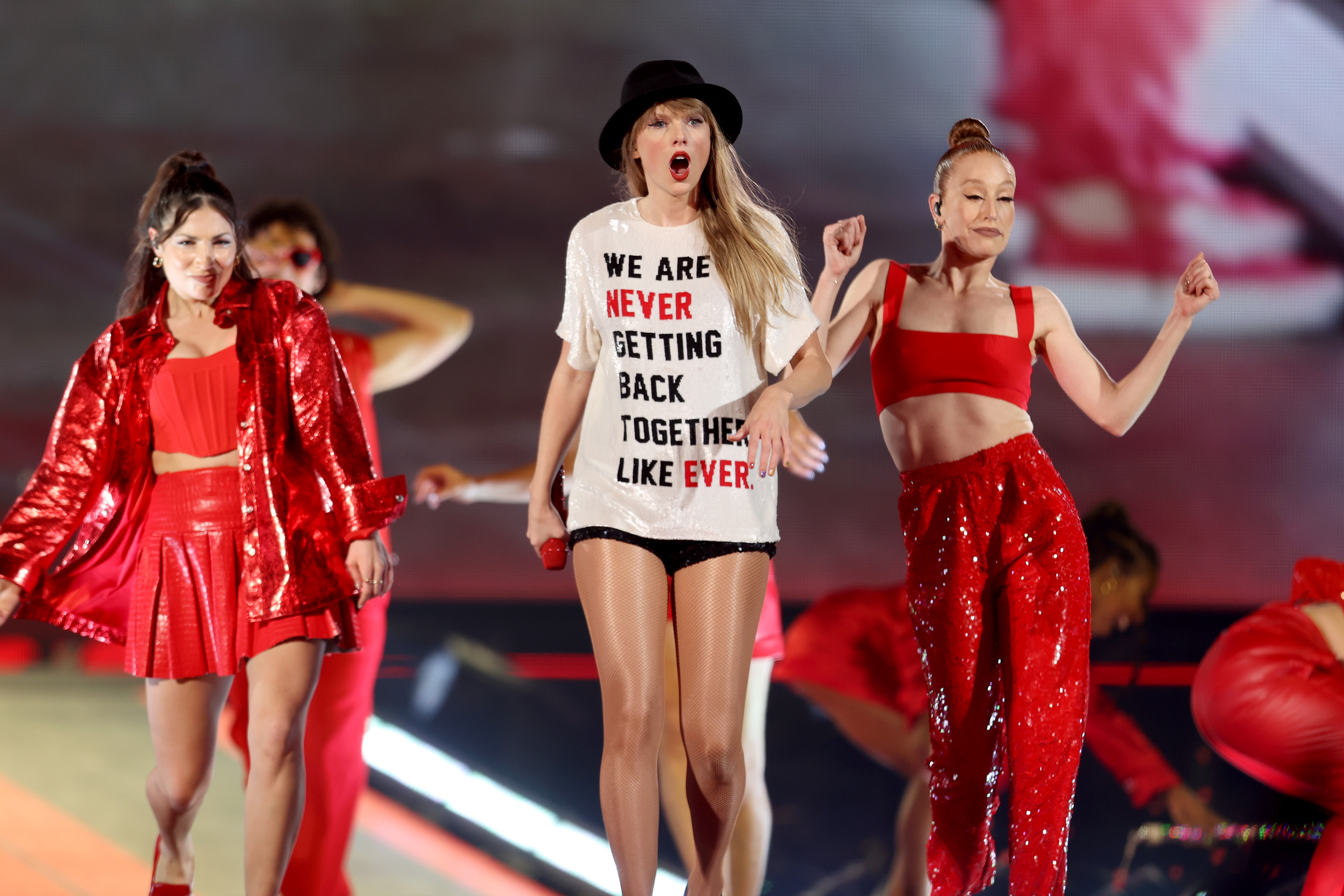 Taylor Swift performs onstage during the 