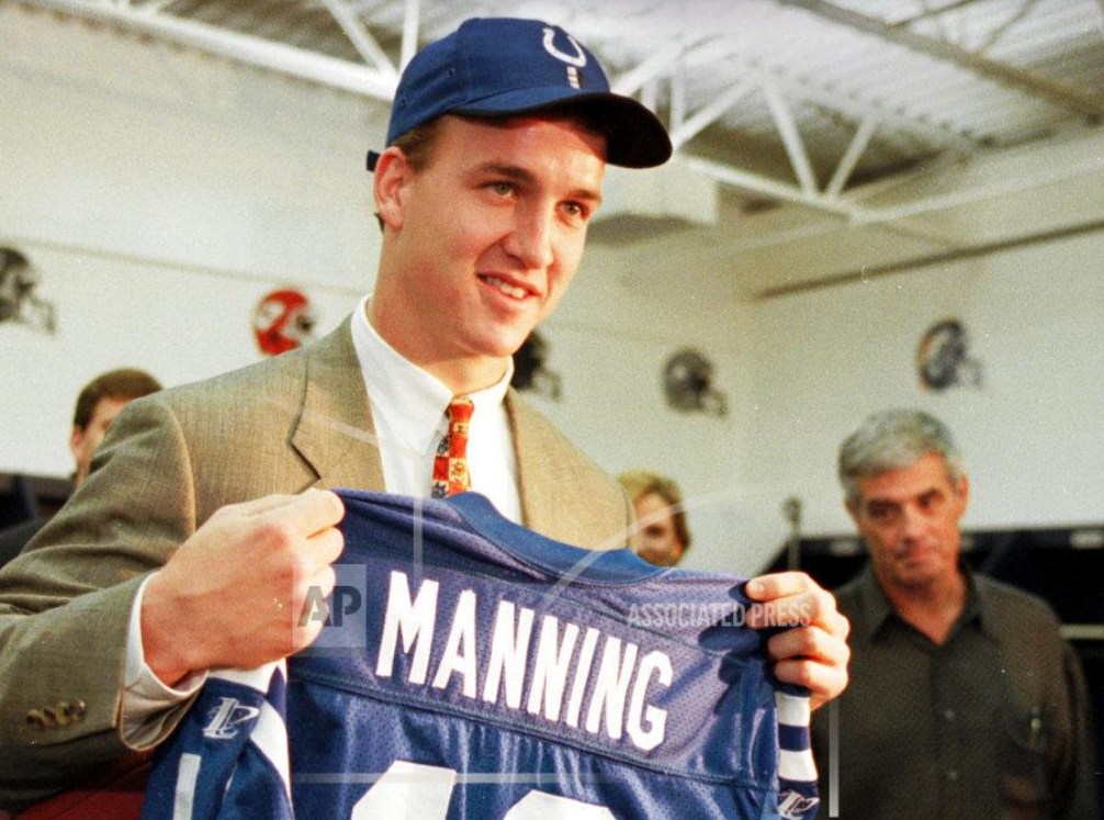 The Colts drafted quarterback Peyton Manning.