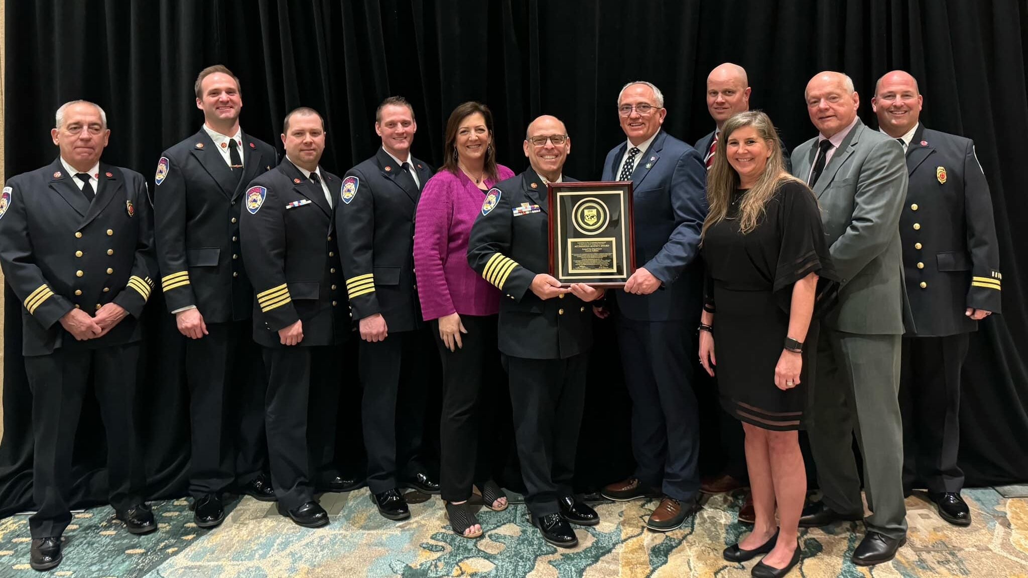 Carmel Fire Department awarded International accreditation status for