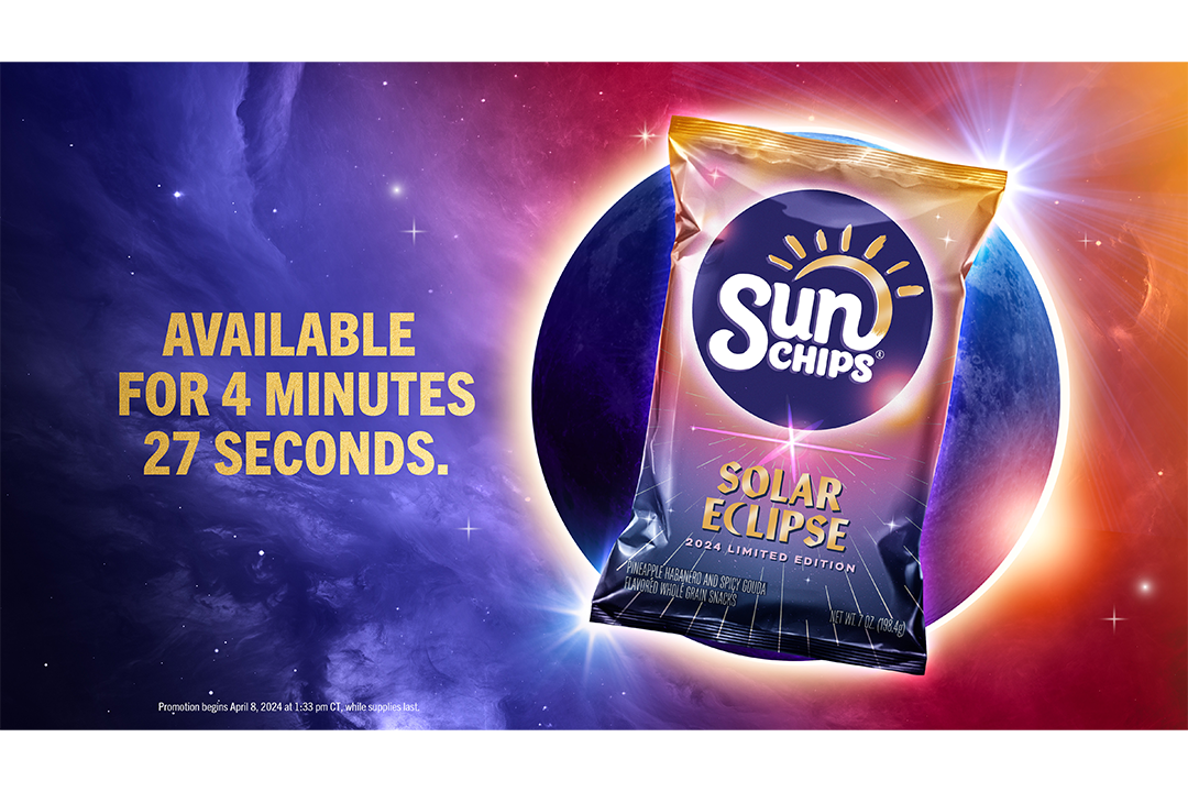 SunChips is giving away bags of its Limited Edition Solar Eclipse Pineapple Habanero and Black Bean Spicy Gouda chips during the eclipse itself. If you're desperate for this intergalactic snack, you'll have to visit SunChipsSolarEclipse.com to try to order a bag while supplies last. (Provided Photo/SunChips)