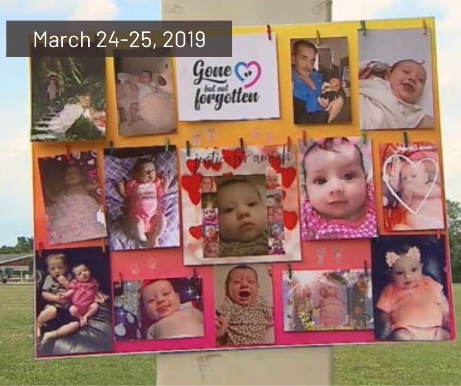 Amiah Robertson was just 8 months old when she went missing in 2019.