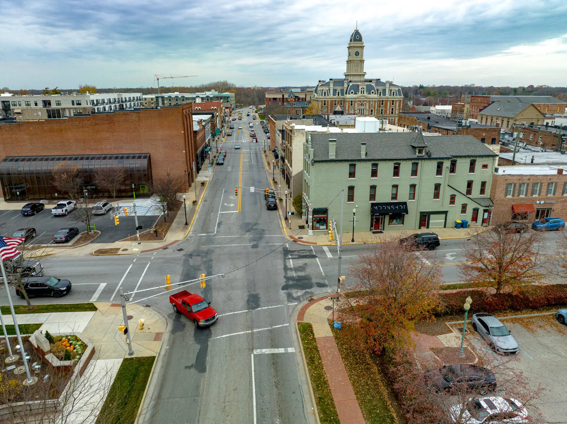 he Indiana Department of Transportation is nearing the end of Phase 1 of the Reconstructing State Road 32 project in Noblesville. (Provided Photo/INDOT)