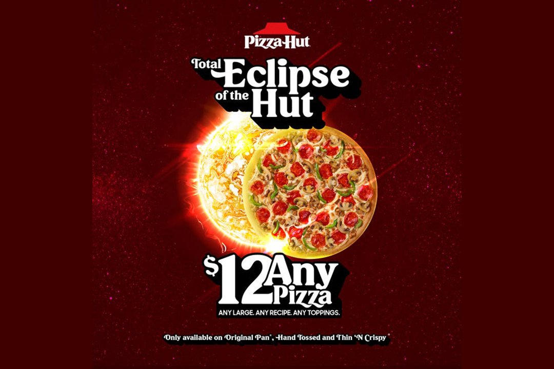 On Monday, Pizza Hut is dropping the price of a large pizza to $12 with its 