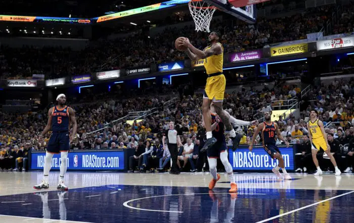 PHOTOS | Pacers blow out Knicks in Game 4