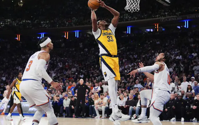 PHOTOS | Pacers trounce Knicks in Game 7