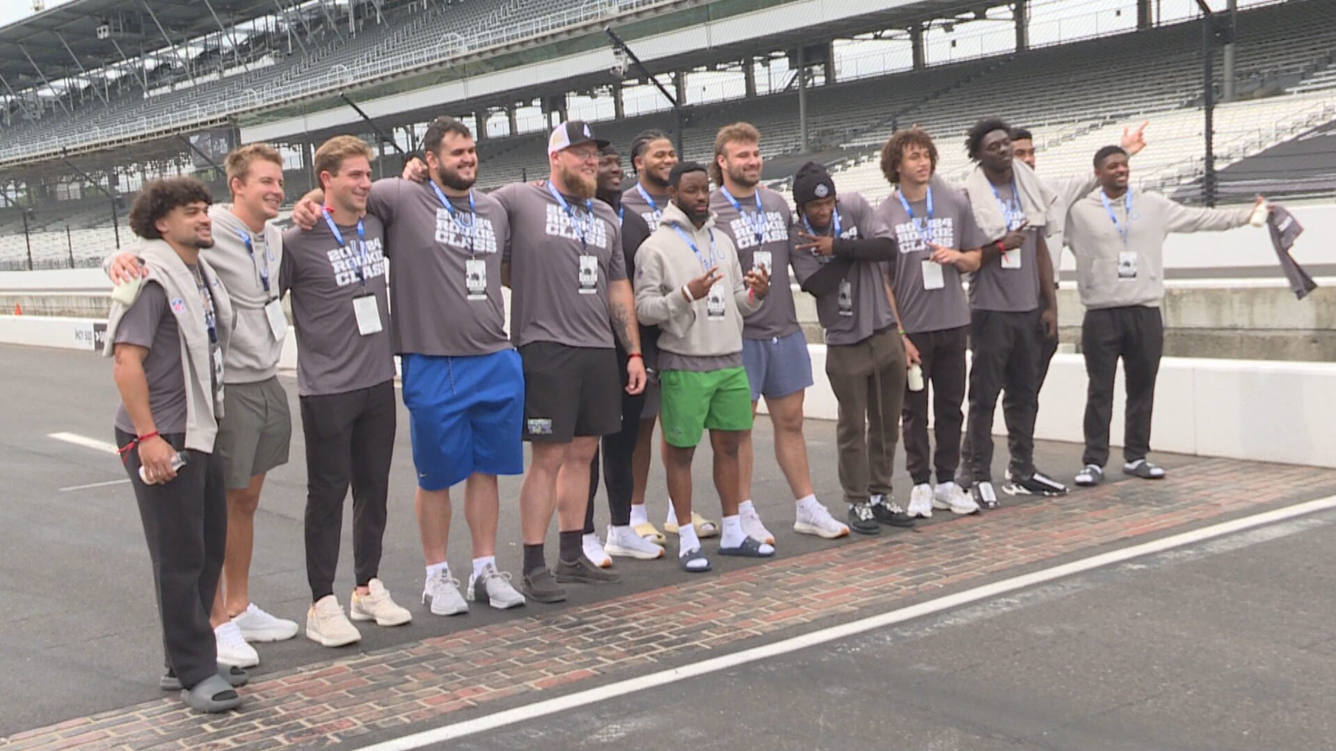 “I’m loving it”: Colts rookies visit IMS for Fast Friday