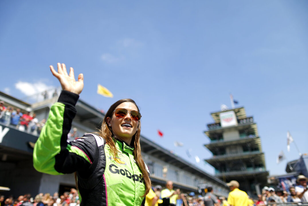 INDIANAPOLIS, IN - MAY 25: Danica Patrick practices for the Indianapolis 500 race at the Indianapolis Motor Speedway on May 25, 2018 in Indianapolis, Indiana. (Photo by Jonathan Ferrey/Getty Images)