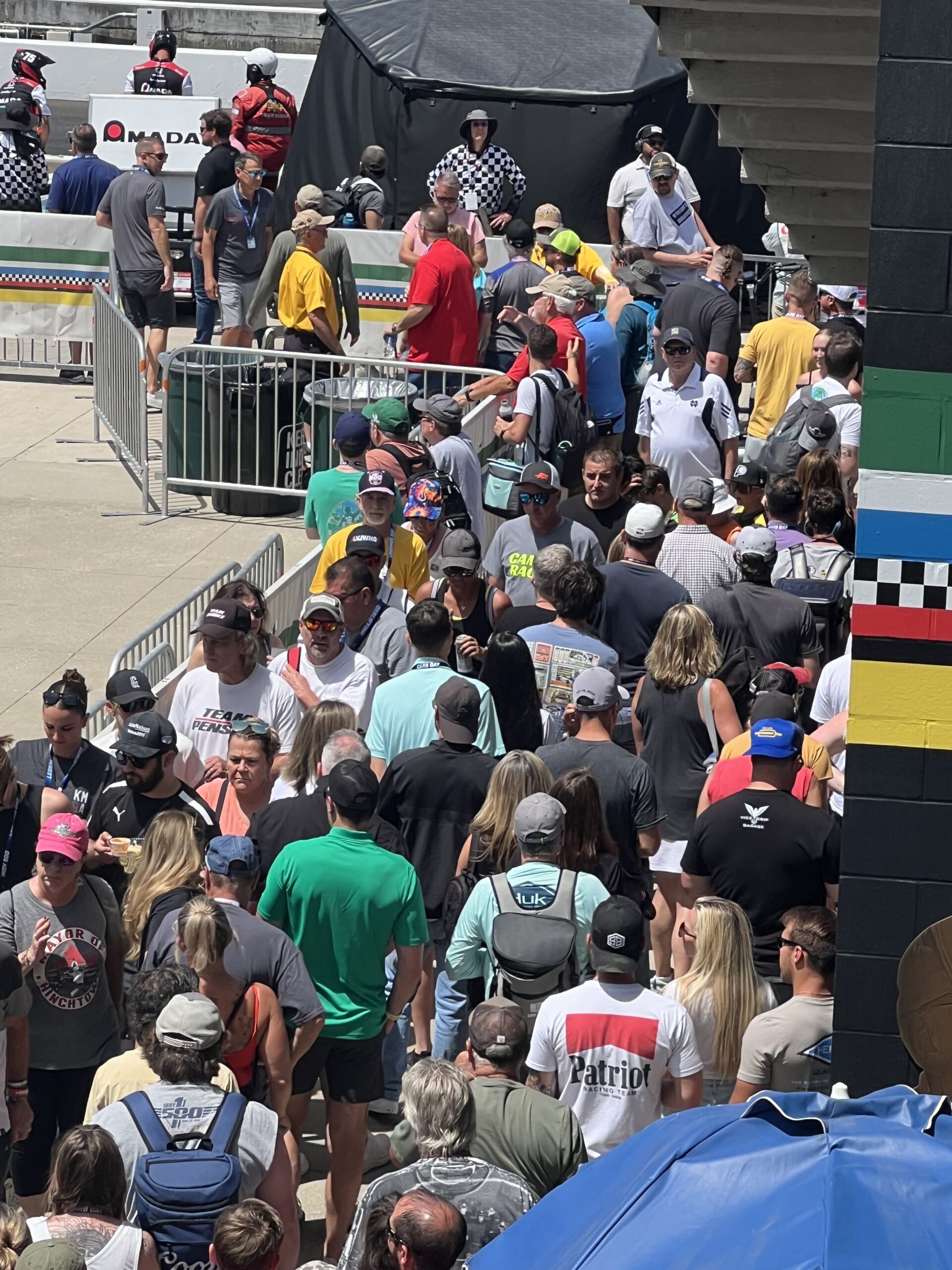 A view of Carb Day on May 24, 2024, at Indianapolis Motor Speedway. (WISH Photo/Reyna Revelle)