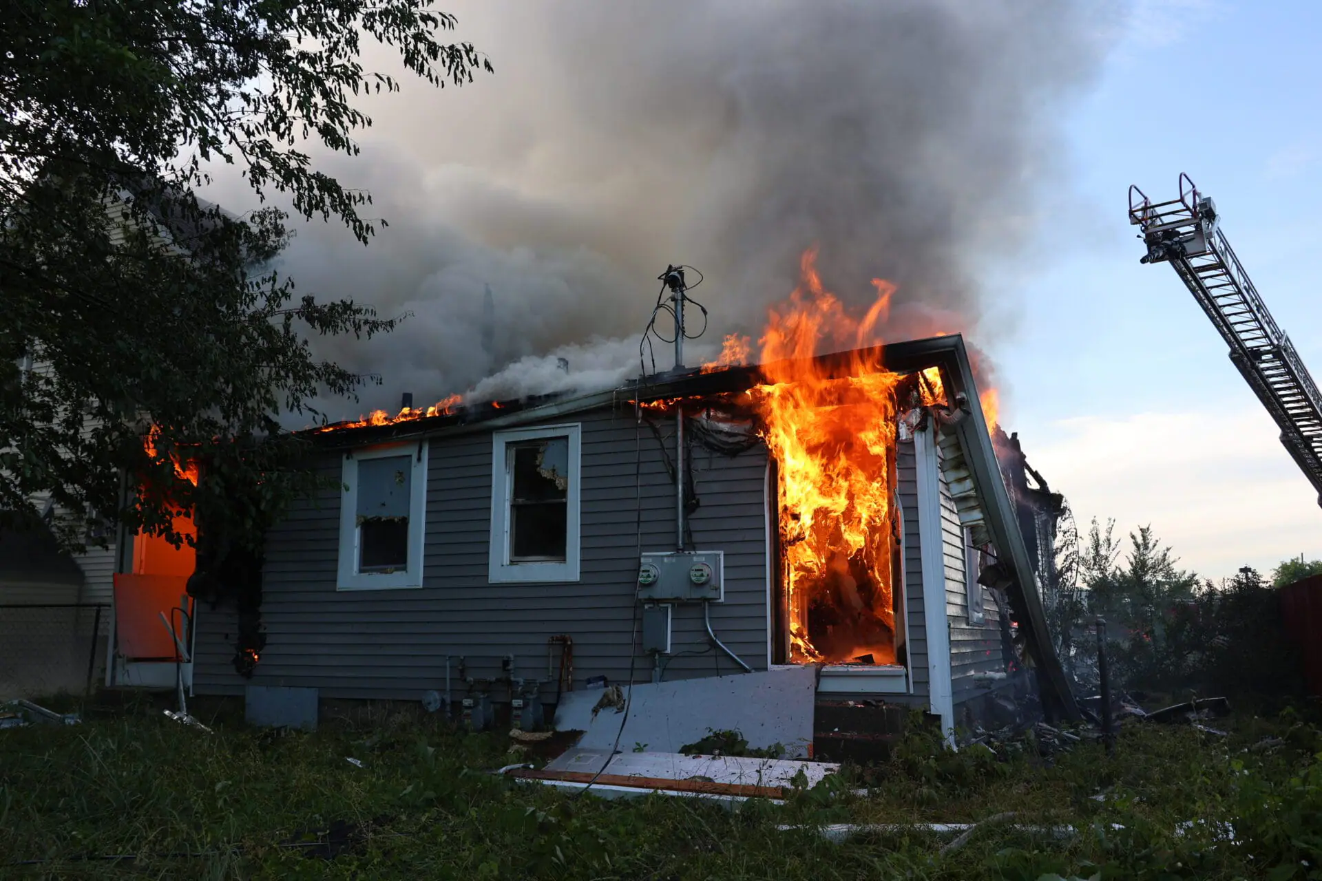 Indianapolis firefighters were on the scene of a vacant house fire in the 700 block of Roache Street on May 31, 2024. Neighbors in the area told investigators they believe squatters are to blame for the fire. (Provided Photo/Indianapolis Fire Department via X)