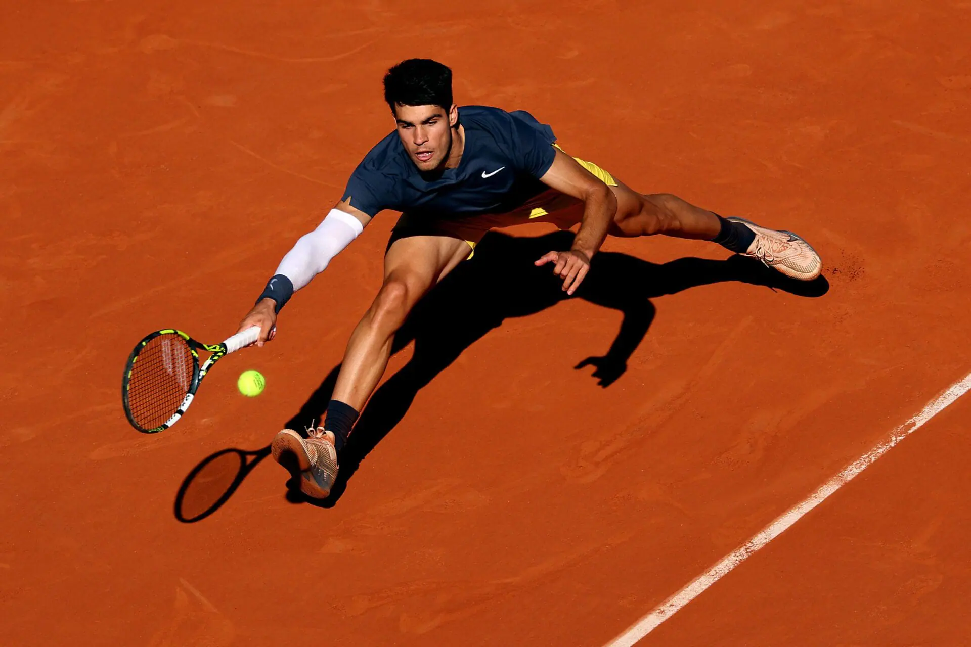 Carlos Alcaraz won his third Grand Slam title on Sunday with a five-set victory over Alexander Zverev in the French Open. (Photo by Dan Istitene/Getty Images via CNN Newsource)