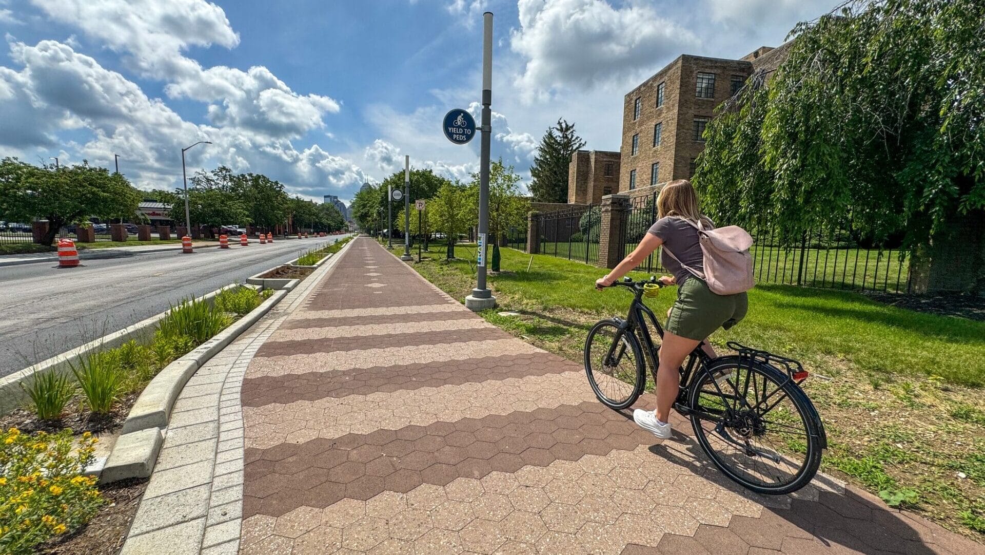 New traffic signal set to activate as part of the expansion of Indianapolis Cultural Trail