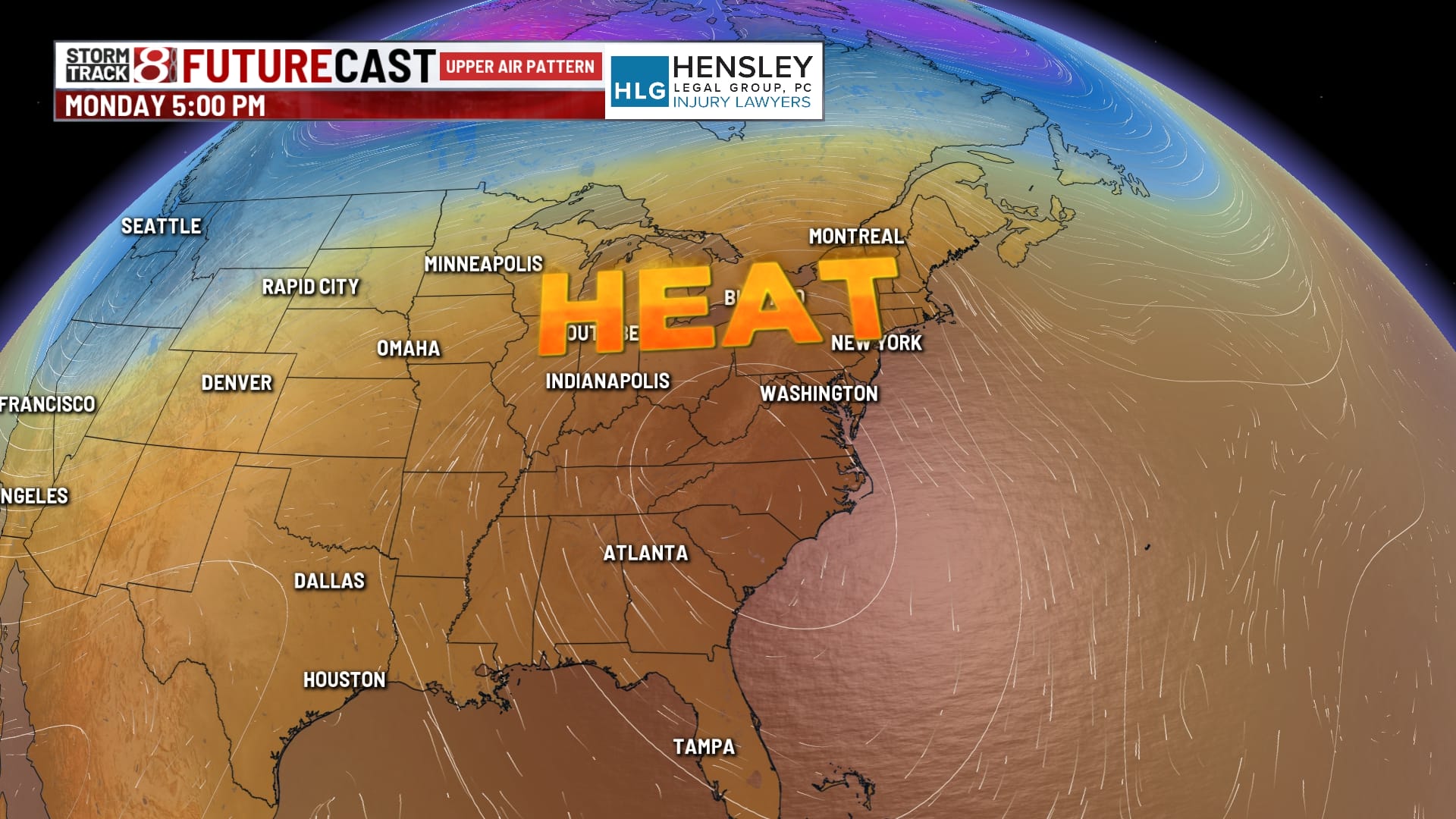 Clouds decrease on Friday, rare heat on the way