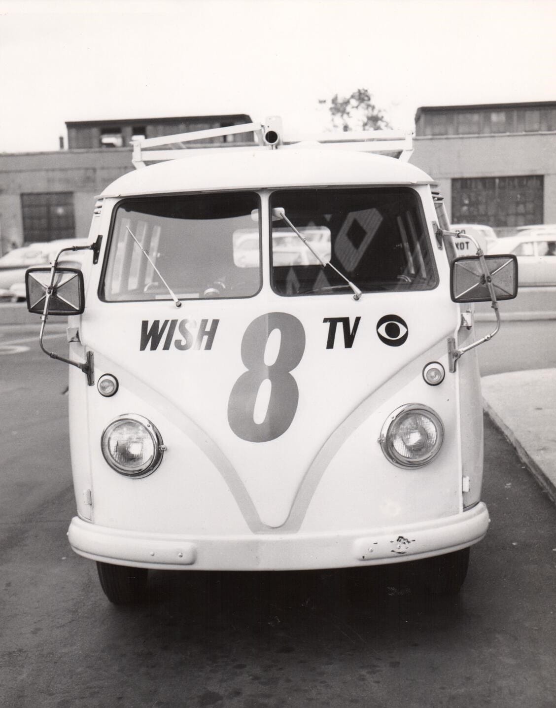 A Volkswagen bus used in the 1960's.