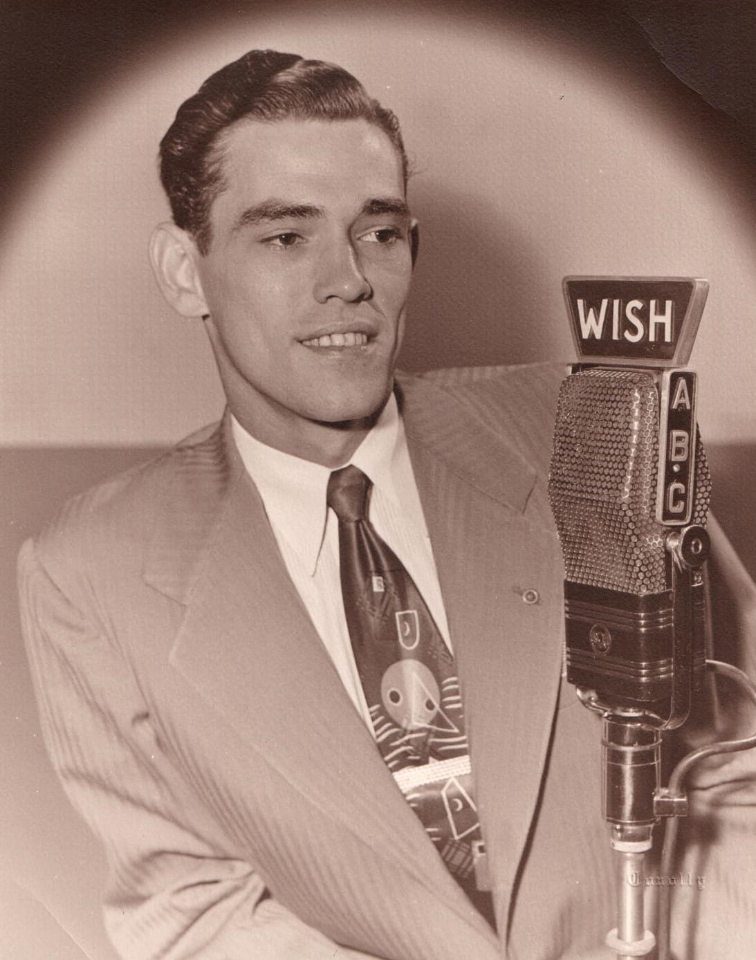 WISH radio newsman John Fraim.