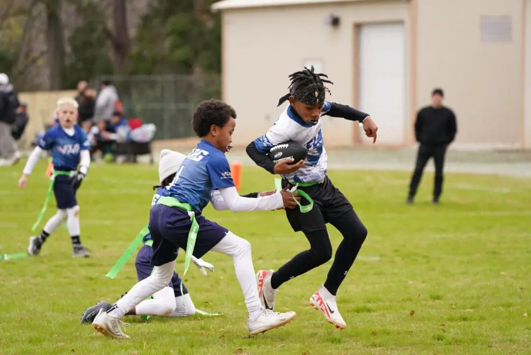 All ticket proceeds from five primetime Colts Training Camp practices at Grand Park in Westfield will go toward the YMCA of Greater Indianapolis' new flag football program. (Photo by NFL Flag Football)