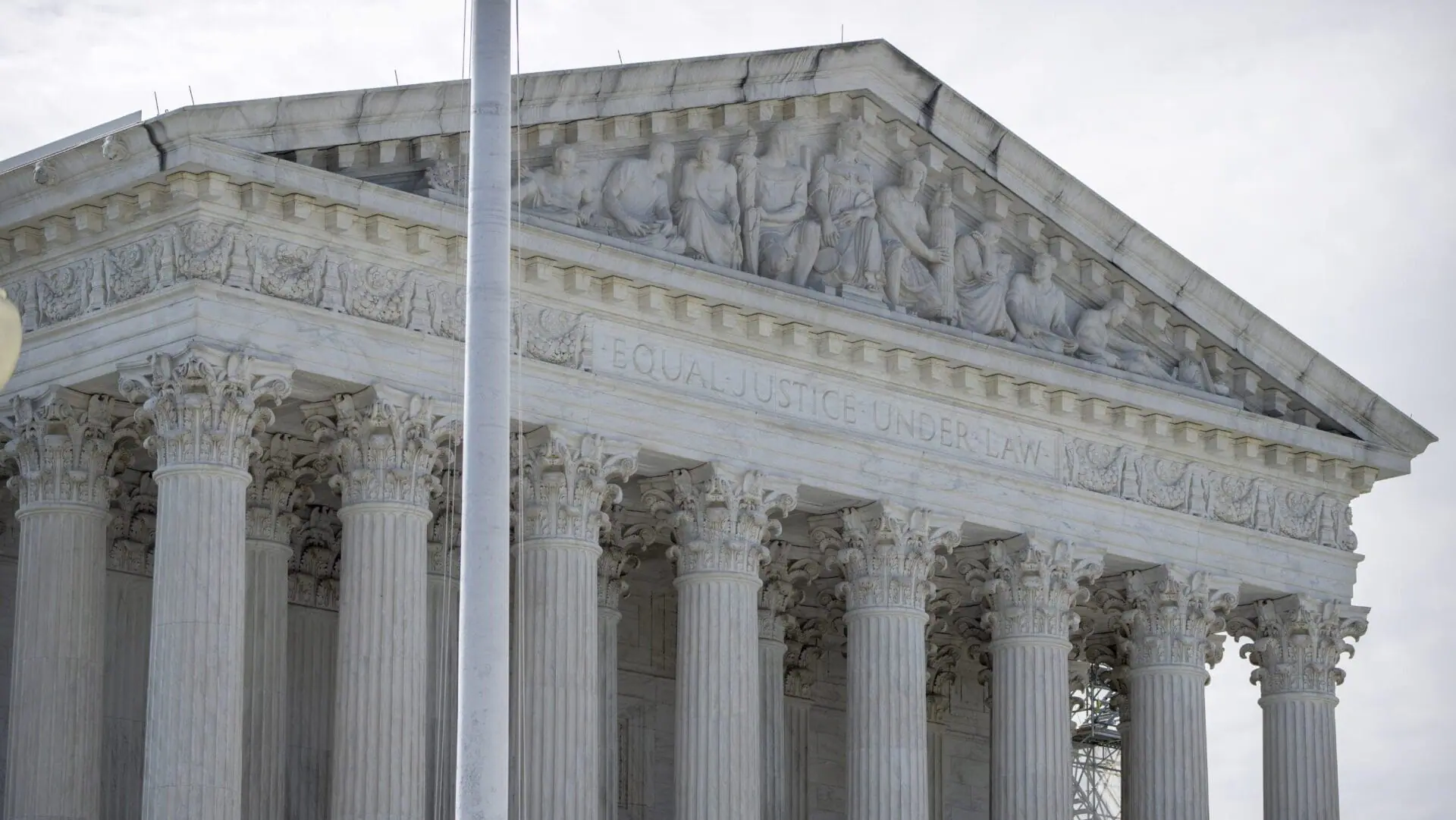 FILE - The Supreme Court building is seen on June 28, 2024, in Washington. Two blockbuster opinions are coming on the Supreme Court term's final day, Monday, July 1: whether Donald Trump is immune from federal criminal prosecution as a former president and whether state laws limiting how social media platforms regulate content posted by their users violate the Constitution. (AP Photo/Mark Schiefelbein, File)