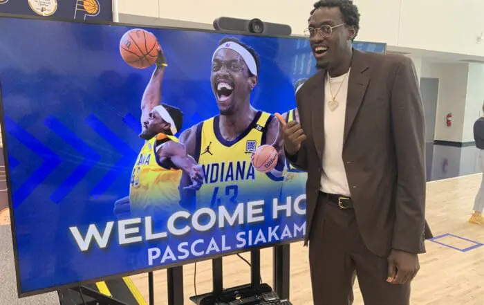 PHOTOS | Pacers’ Pascal Siakam all smiles after re-signing