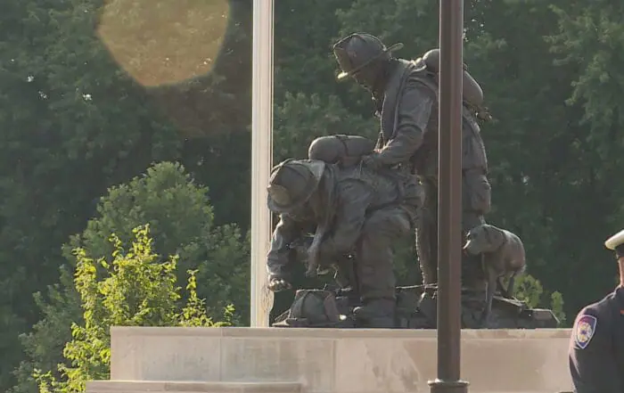 Hamilton County Firefighters Memorial unveiled