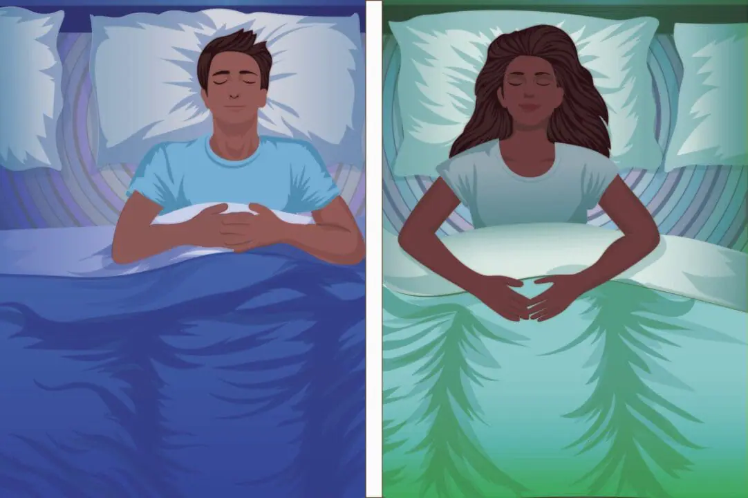 Couples who sleep in separate rooms see no lack of intimacy, only quality sleep. Specialists agree there are benefits to sleeping apart. For couples considering the split, the experts urge people to seek a sleep evaluation. (AP Illustration/Peter Hamlin)