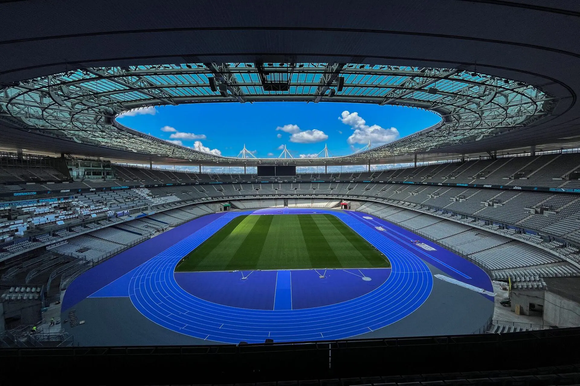 The Stade de France will serve as the Olympic Stadium during Paris 2024. (Photo by Martin Bureau/AFP/Getty Images via CNN Newsource)