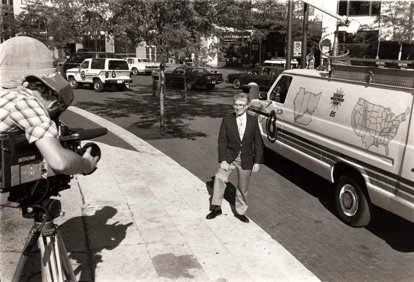 Indianapolis weatherman Stan Wood