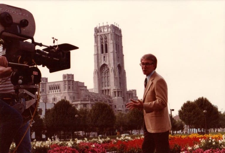 Indianapolis weatherman Stan Wood