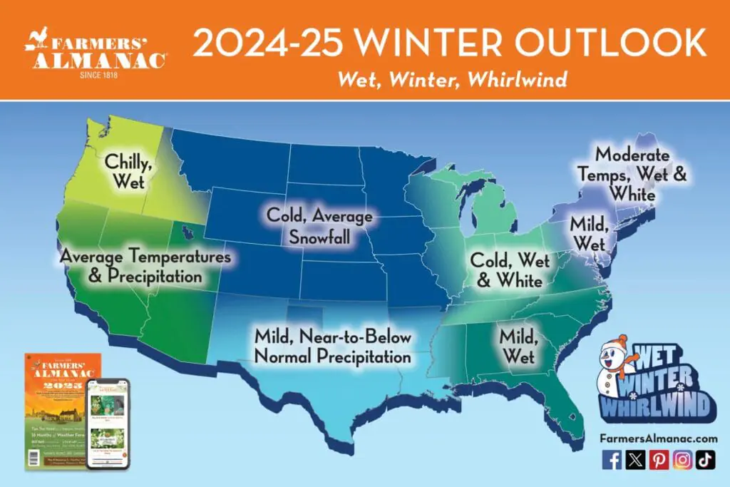 Farmers' Almanac calls for a cold, wet, and white Indiana winter can