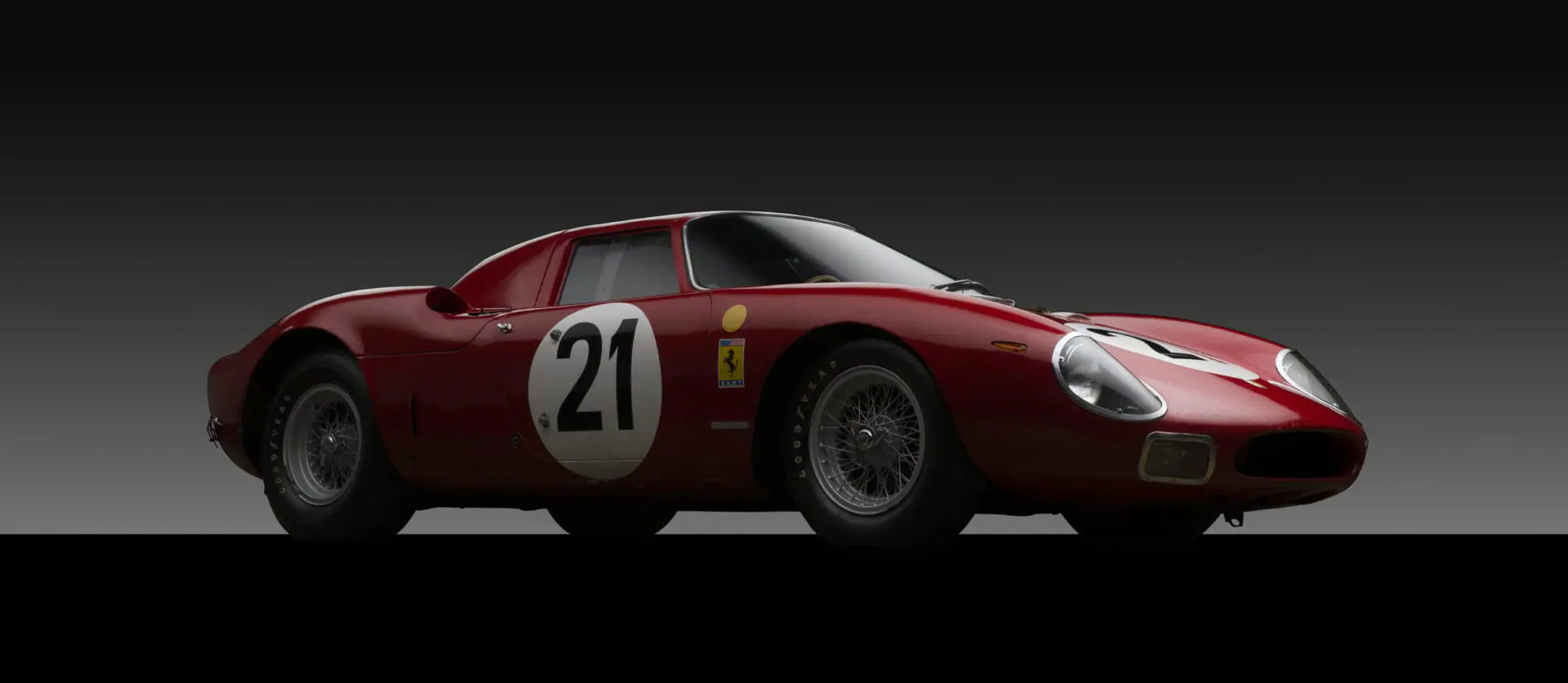 1964 Ferrari 250 LM | The 1964 Ferrari 250 LM was the Chinetti/NART entry for the 1965 running of the 24 Hours of LeMans, a race in which Masten Gregory and Jochen Rindt achieved an impressive first overall finish -- feat not accomplished again by Ferrari until 2023. (Provided Photo/Indianapolis Motor Speedway Museum)