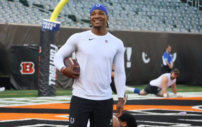 PHOTOS | Colts warm up for final preseason game