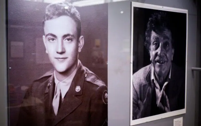 PHOTOS | Kurt Vonnegut exhibit on display at IND Airport