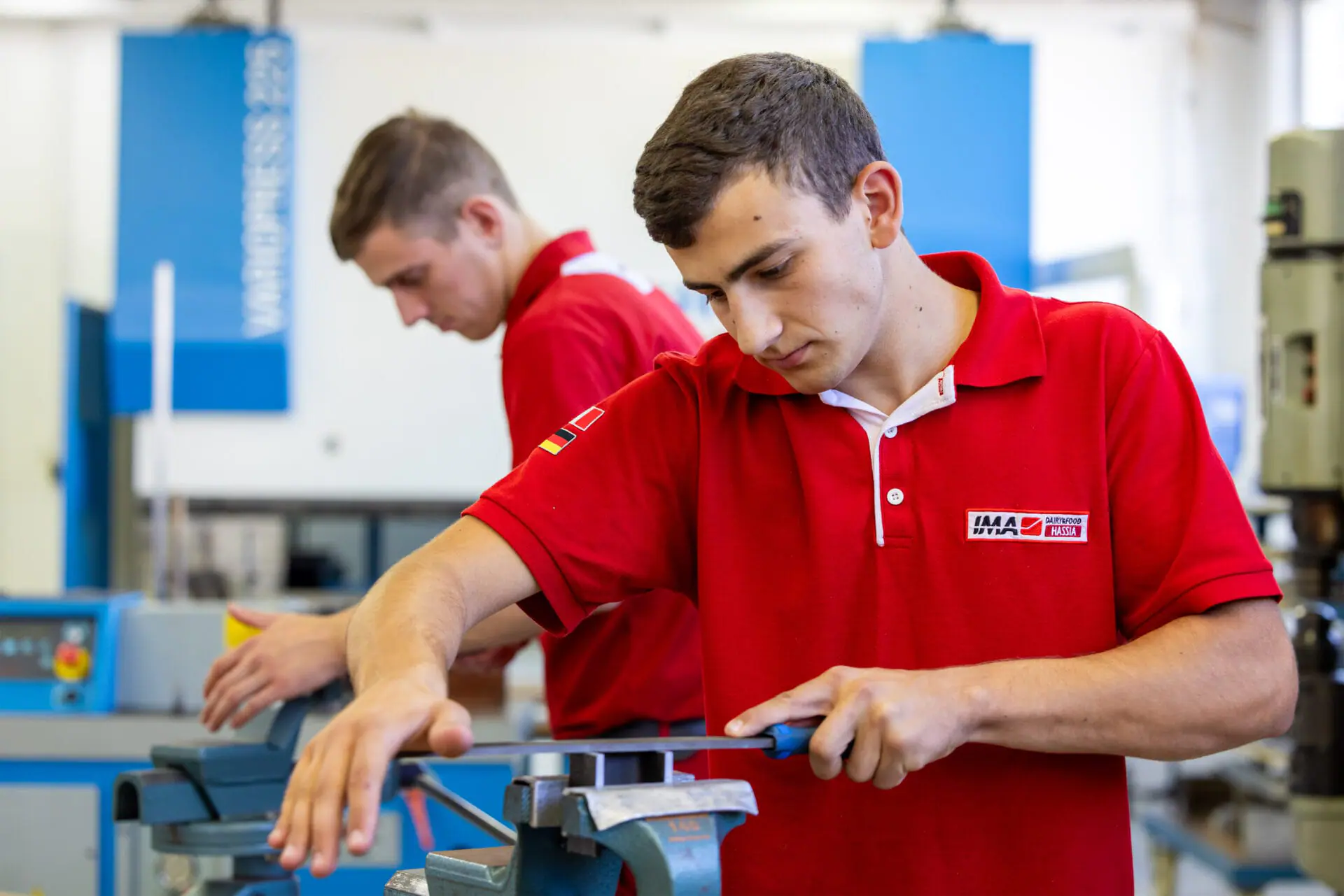 A new report from the Indiana Fiscal Policy Institute cautions that while apprenticeships are widely considered to be a “gold standard” of workforce training, scaling the programs to meet current needs ”will be challenging.” (Photo by Christian Lademann/picture alliance via Getty Images)