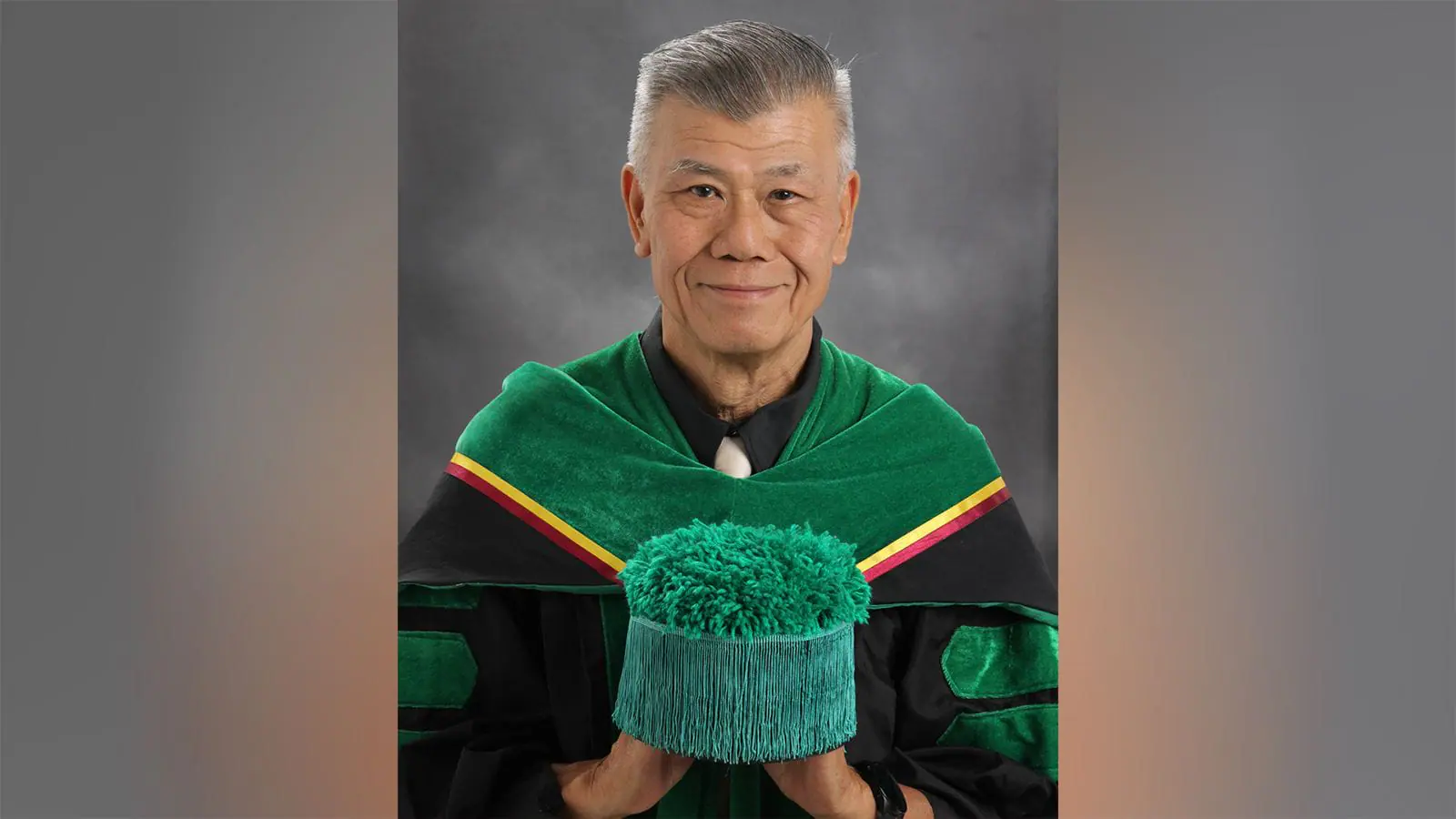 At 70, Toh Hong Keng graduated from the medical school at Southwestern University PHINMA in Cebu, Philippines, in July 2024. (Provided Photo/Toh Hong Keng via CNN Newsource)