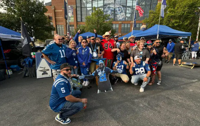 Colts fans get fired up before season opener against Texans