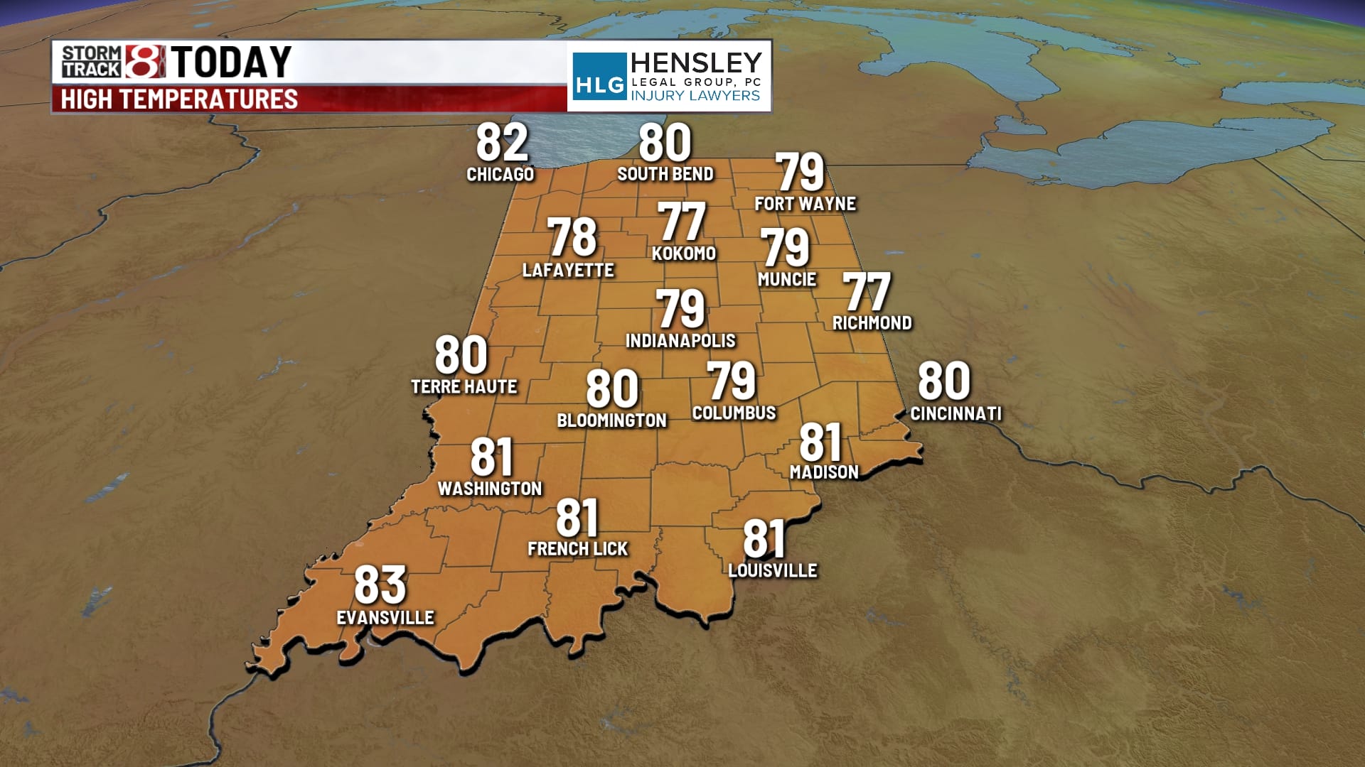 Dry and warm week ahead