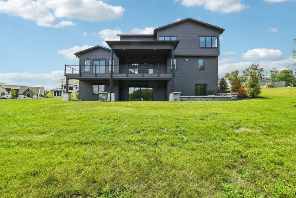 backyard of westfield home